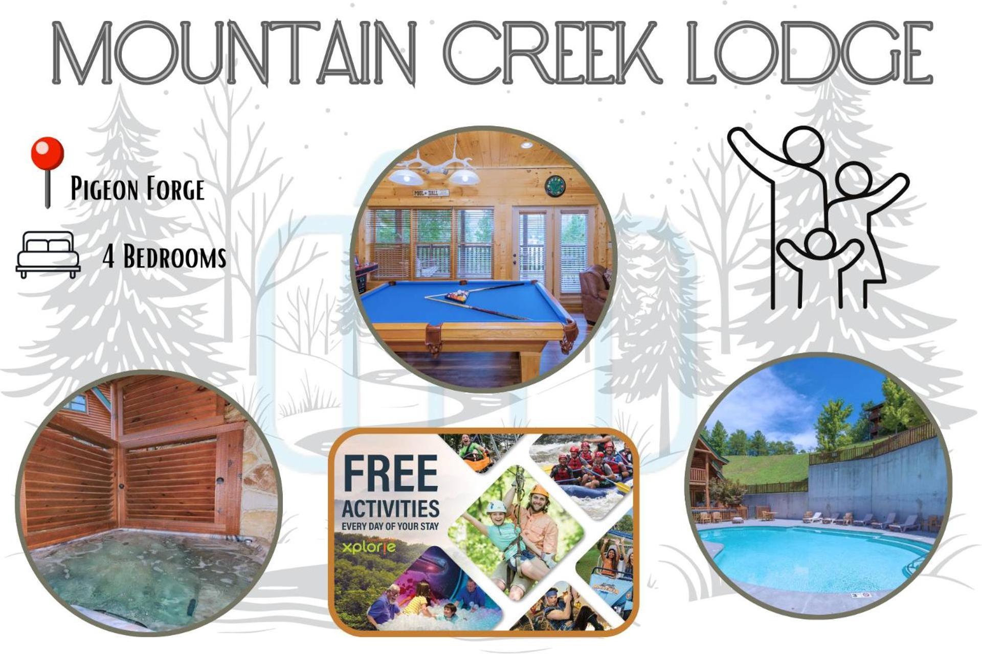 Mountain Creek Lodge Pigeon Forge Kültér fotó